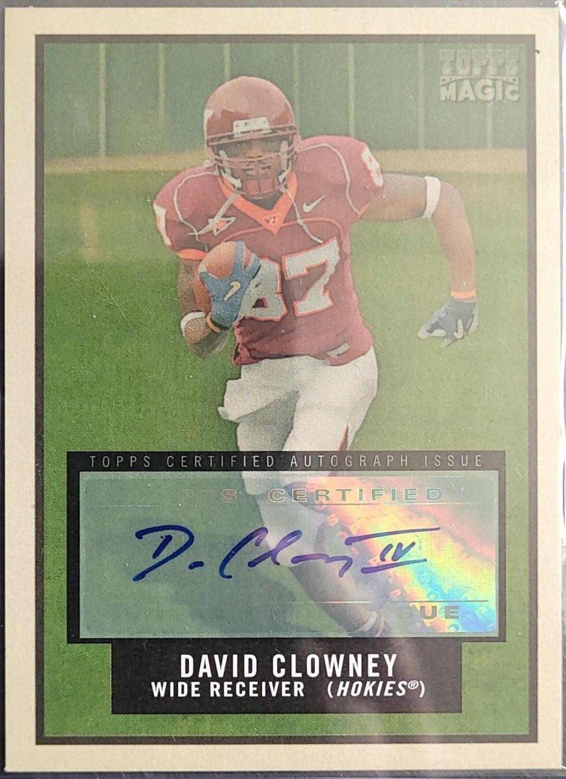 David Clowney [Autograph] #56