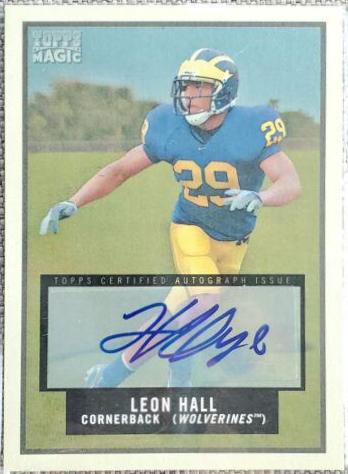 Leon Hall [Autograph] #148