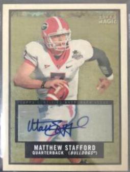 Matthew Stafford [Autograph] #77