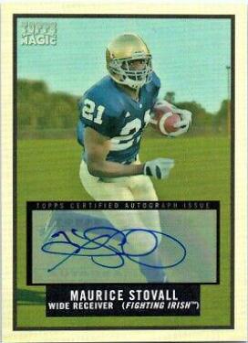 Maurice Stovall [Autograph] #195