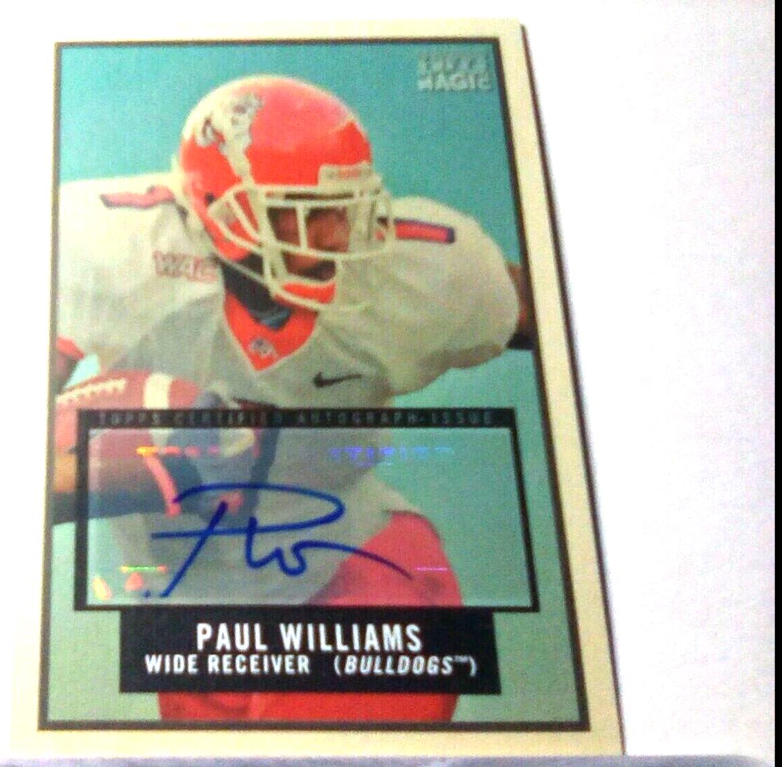 Paul Williams [Autograph] #73