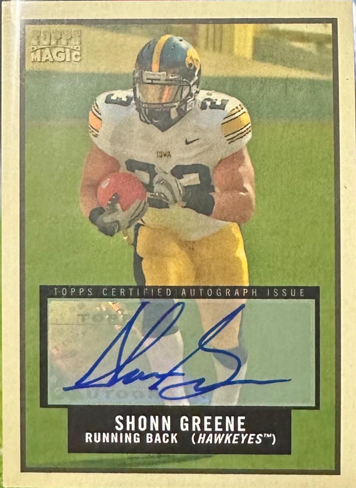 Shonn Greene [Autograph] #95