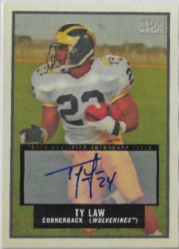 Ty Law [Autograph] #155