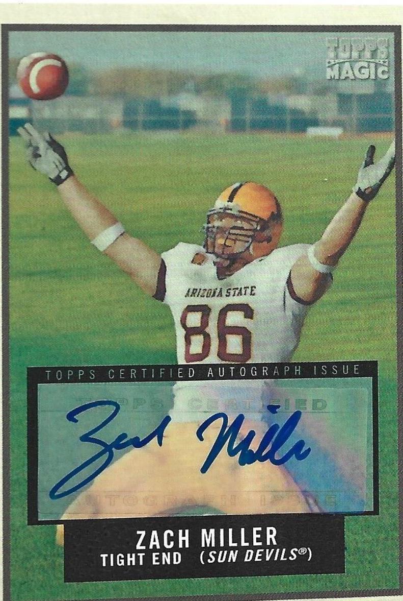 Zach Miller [Autograph] #10