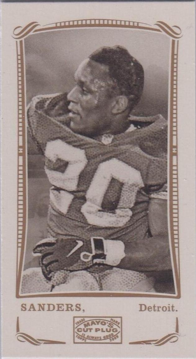 Barry Sanders [Mini Red Back] #24