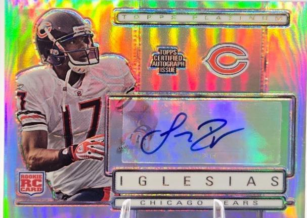 Juaquin Iglesias [Autograph Black Refractor] #123