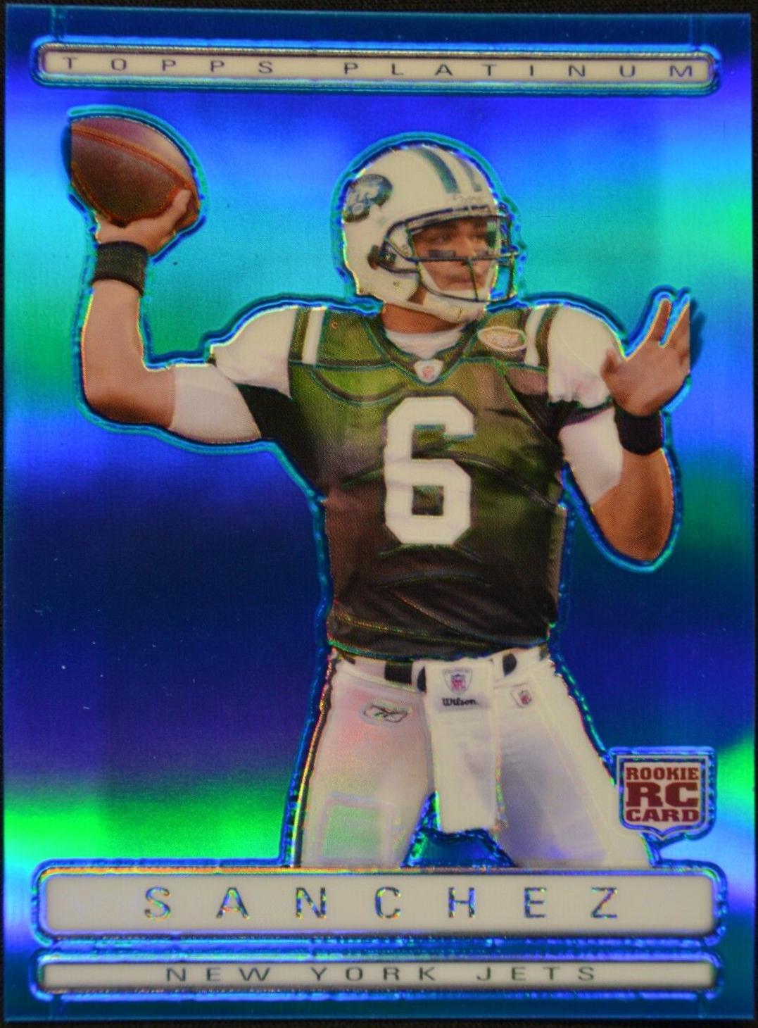 Mark Sanchez [Blue Refractor] #133