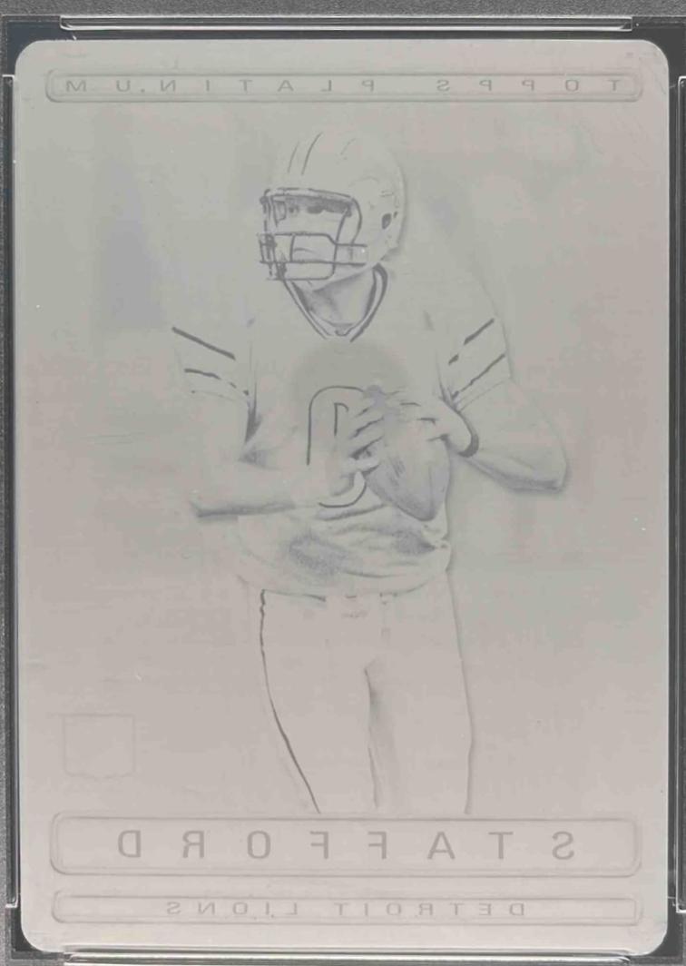 Matthew Stafford [Printing Plate] #125