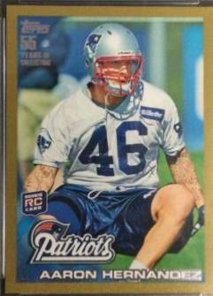 Aaron Hernandez [Gold] #96