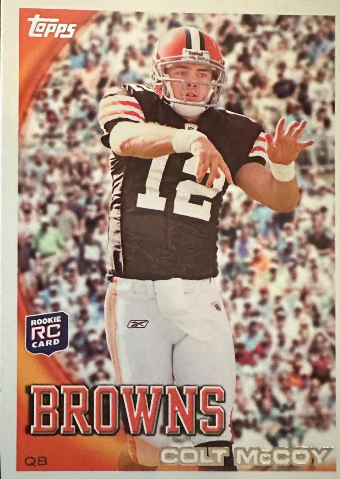 Colt McCoy [Throwing, No Ball] #194