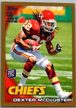 Dexter McCluster [With Helmet Gold] #248