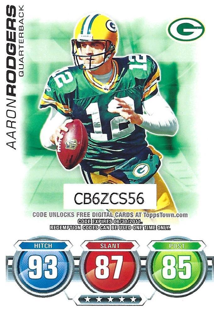 Aaron Rodgers [Code Card] #N/A