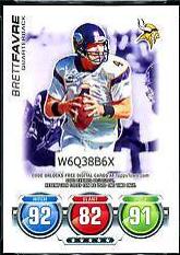 Brett Favre [Code Card] #N/A