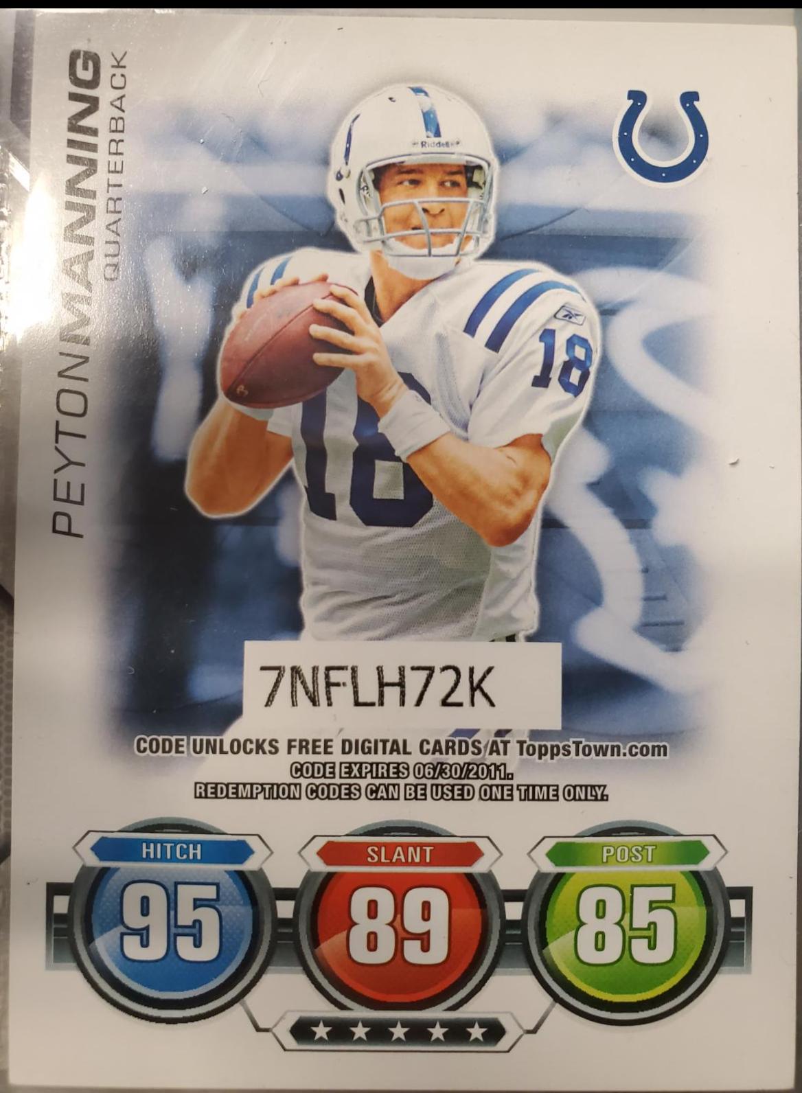 Peyton Manning [Code Card] #N/A