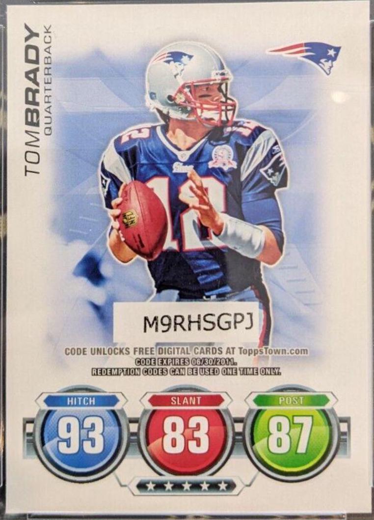 Tom Brady [Code Card] #N/A