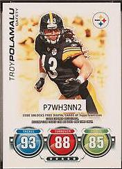 Troy Polamalu [Code Card] #N/A