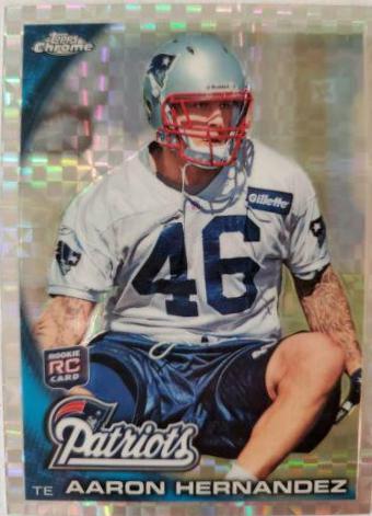 Aaron Hernandez [Xfractor] #C87