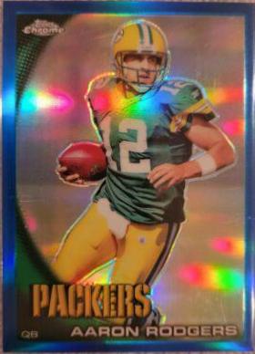 Aaron Rodgers [Blue Refractor] #C124