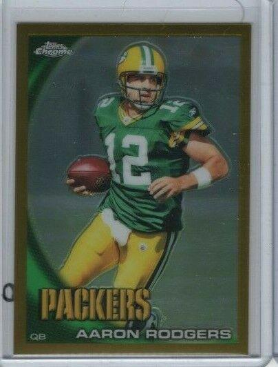 Aaron Rodgers [Gold Refractor] #C124