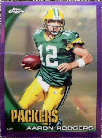 Aaron Rodgers [Purple Refractor] #C124