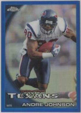 Andre Johnson [Blue Refractor] #C40