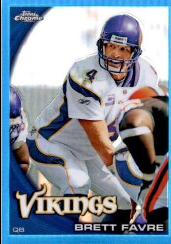 Brett Favre [Blue Refractor] #C90