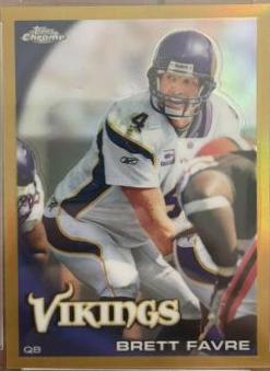 Brett Favre [Gold Refractor] #C90