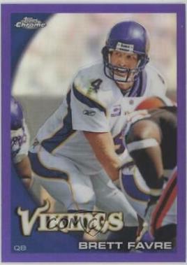 Brett Favre [Purple Refractor] #C90