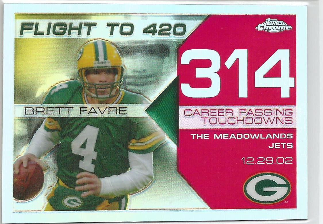 Brett Favre [Red Refractor] #C90