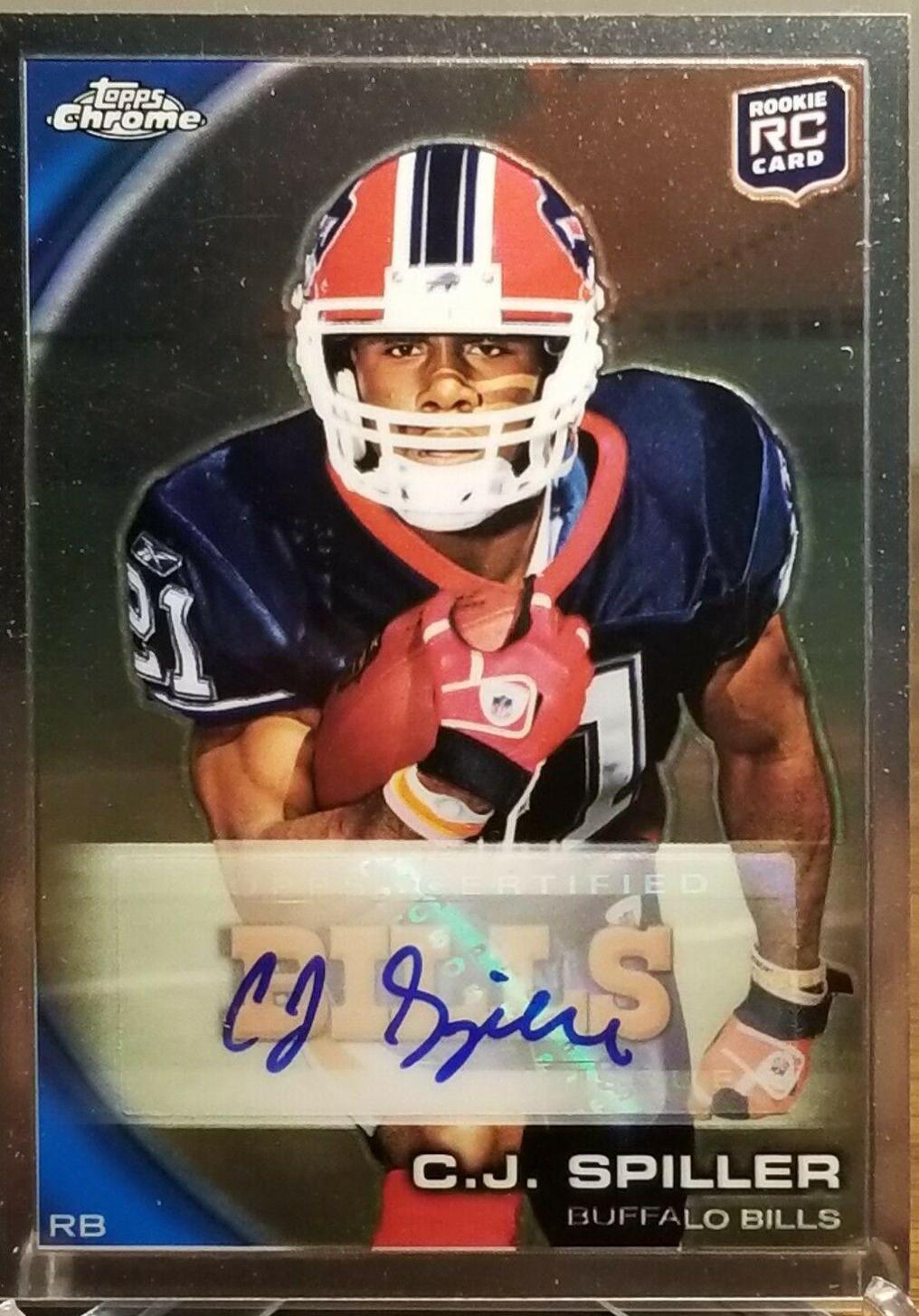 C.J. Spiller [Autograph] #C120