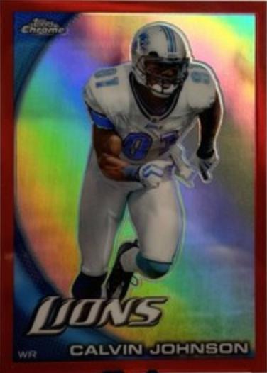 Calvin Johnson [Red Refractor] #C193