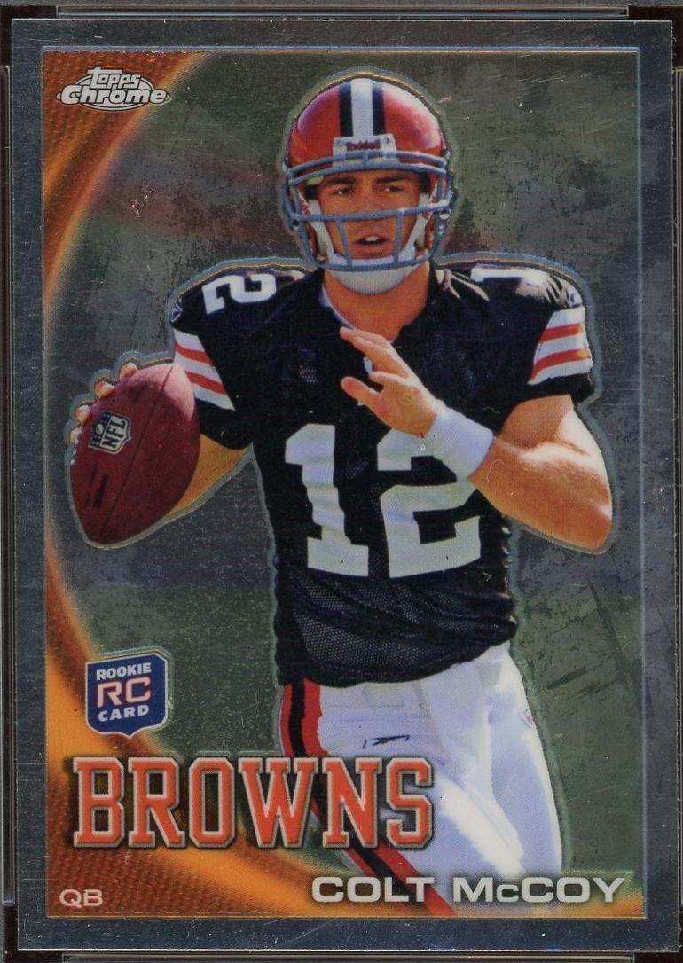 Colt McCoy [Wearing A Helmet] #C70