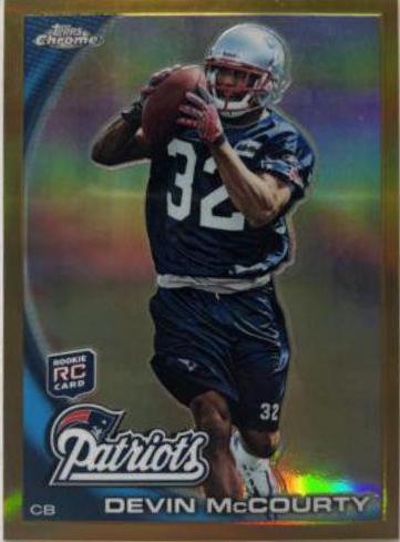 Devin McCourty [Gold Refractor] #C32