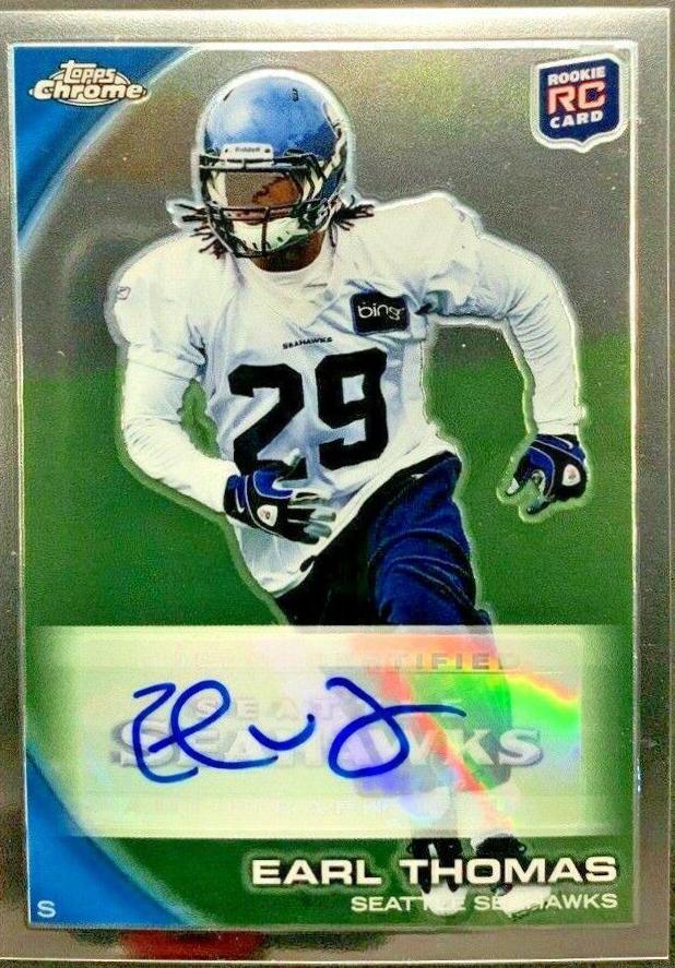 Earl Thomas [Autograph Refractor] #C135