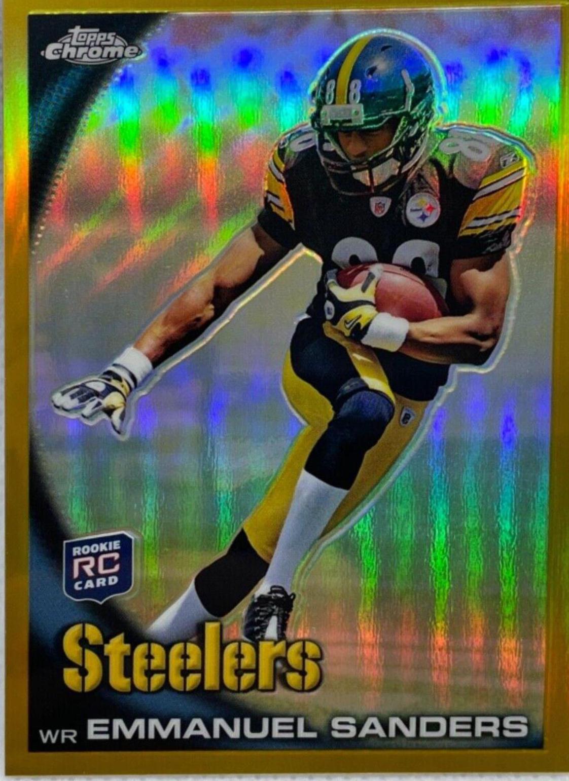 Emmanuel Sanders [Autograph Gold Refractor] #C106