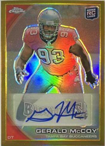 Gerald McCoy [Gold Refractor] #C170
