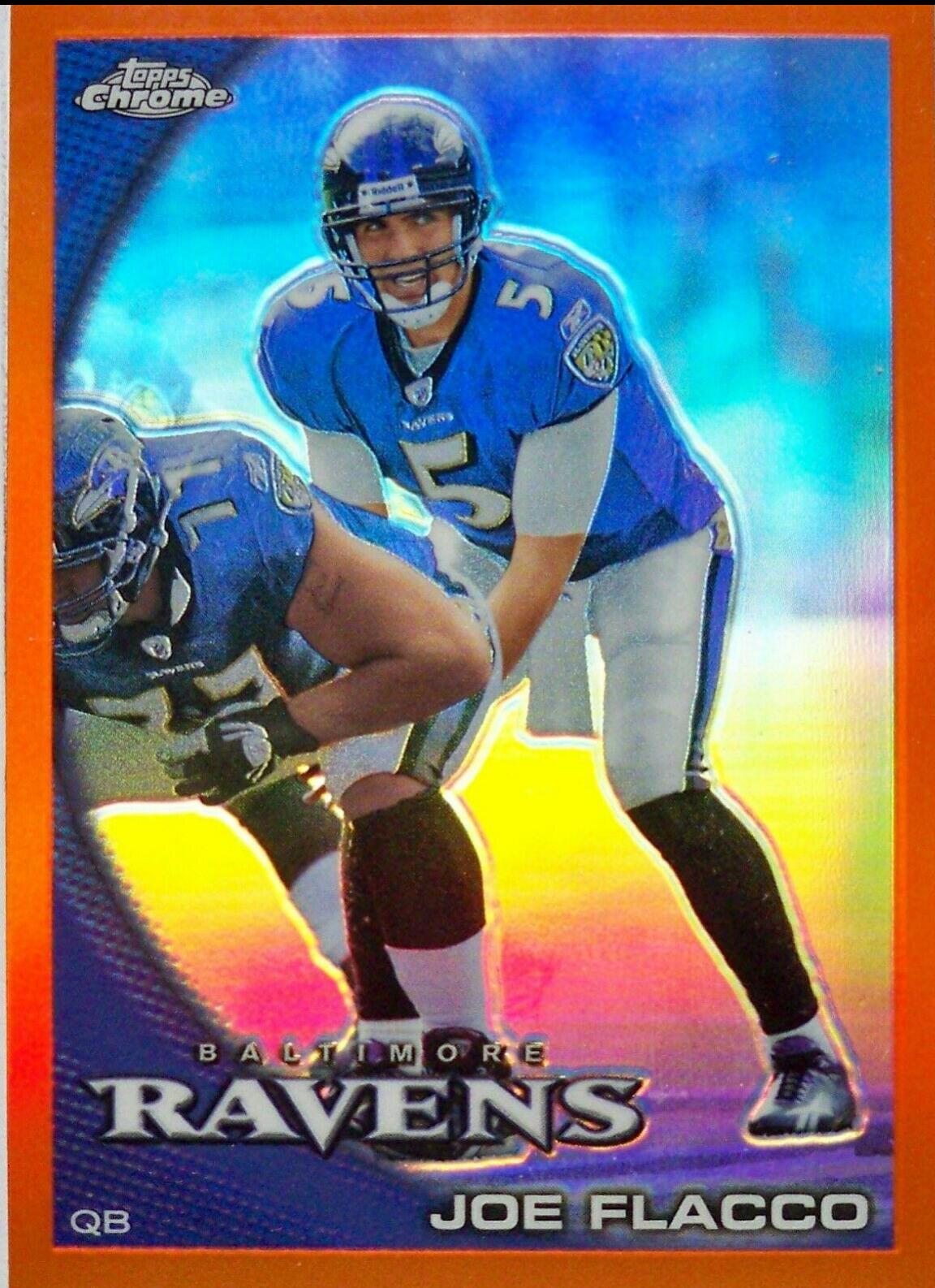 Joe Flacco [Orange Refractor] #C59