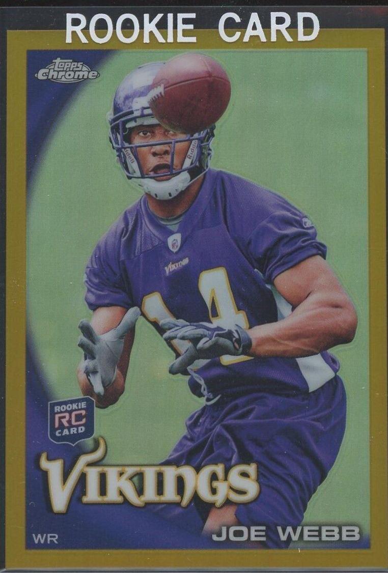 Joe Webb [Autograph Gold Refractor] #C74