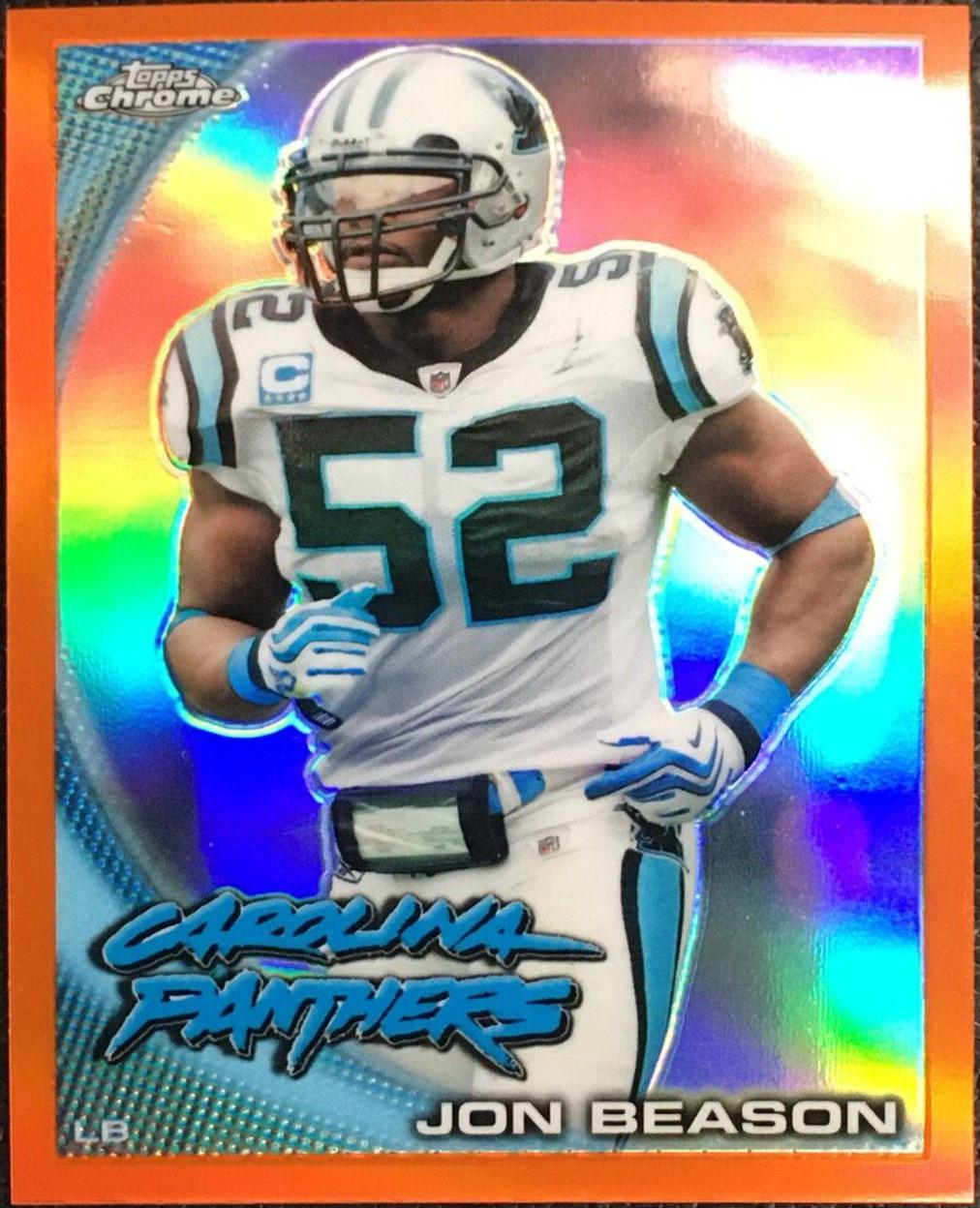 Jon Beason [Blue Refractor] #C217