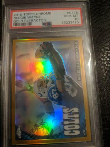 Reggie Wayne [Gold Refractor] #C176