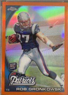 Rob Gronkowski [Running, Cutting Pose Orange Refractor] #C112