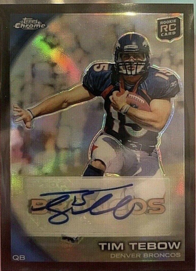 Tim Tebow [Autograph Black Refractor] #C100