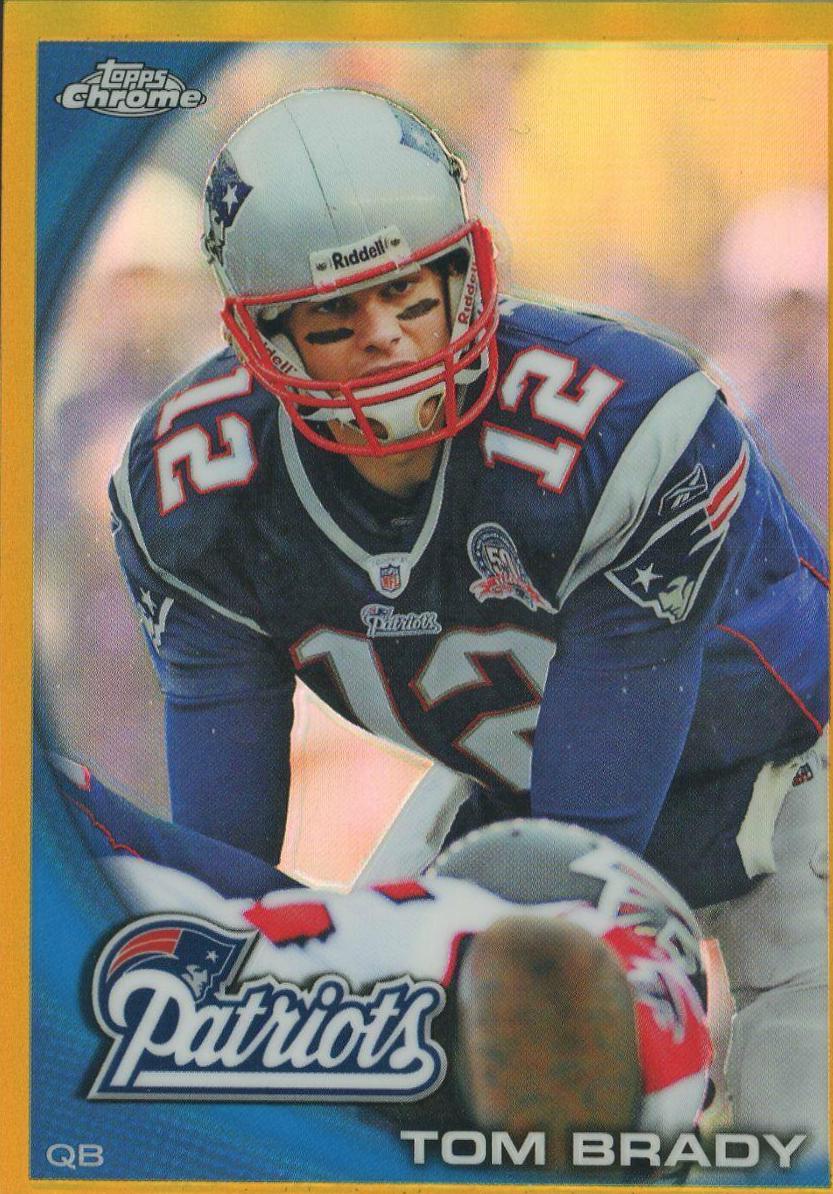 Tom Brady [Gold Refractor] #C80