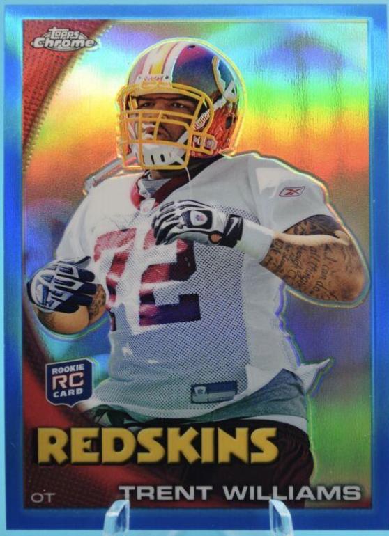 Trent Williams [Blue Refractor] #C102