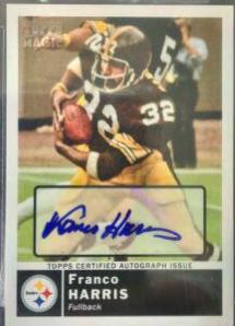 Franco Harris [Autograph] #213