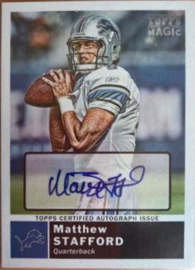 Matthew Stafford [Autograph] #214