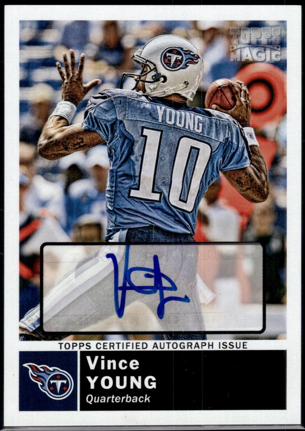 Vince Young [Autograph Chrome] #196
