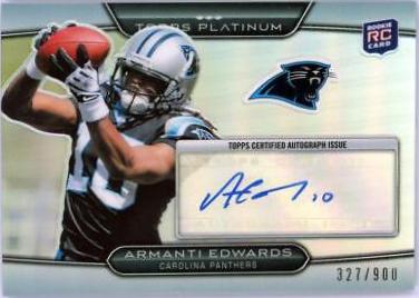 Armanti Edwards [Blue Refractor Autograph] #41