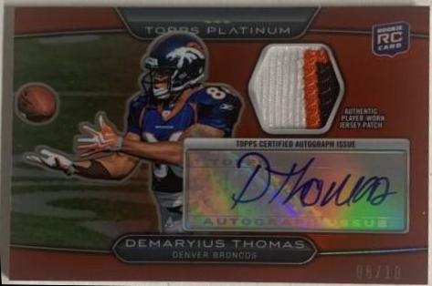 Demaryius Thomas [Red Refractor Autograph] #101
