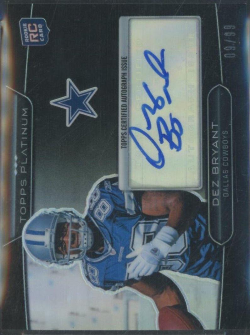 Dez Bryant [Black Refractor Autograph] #152
